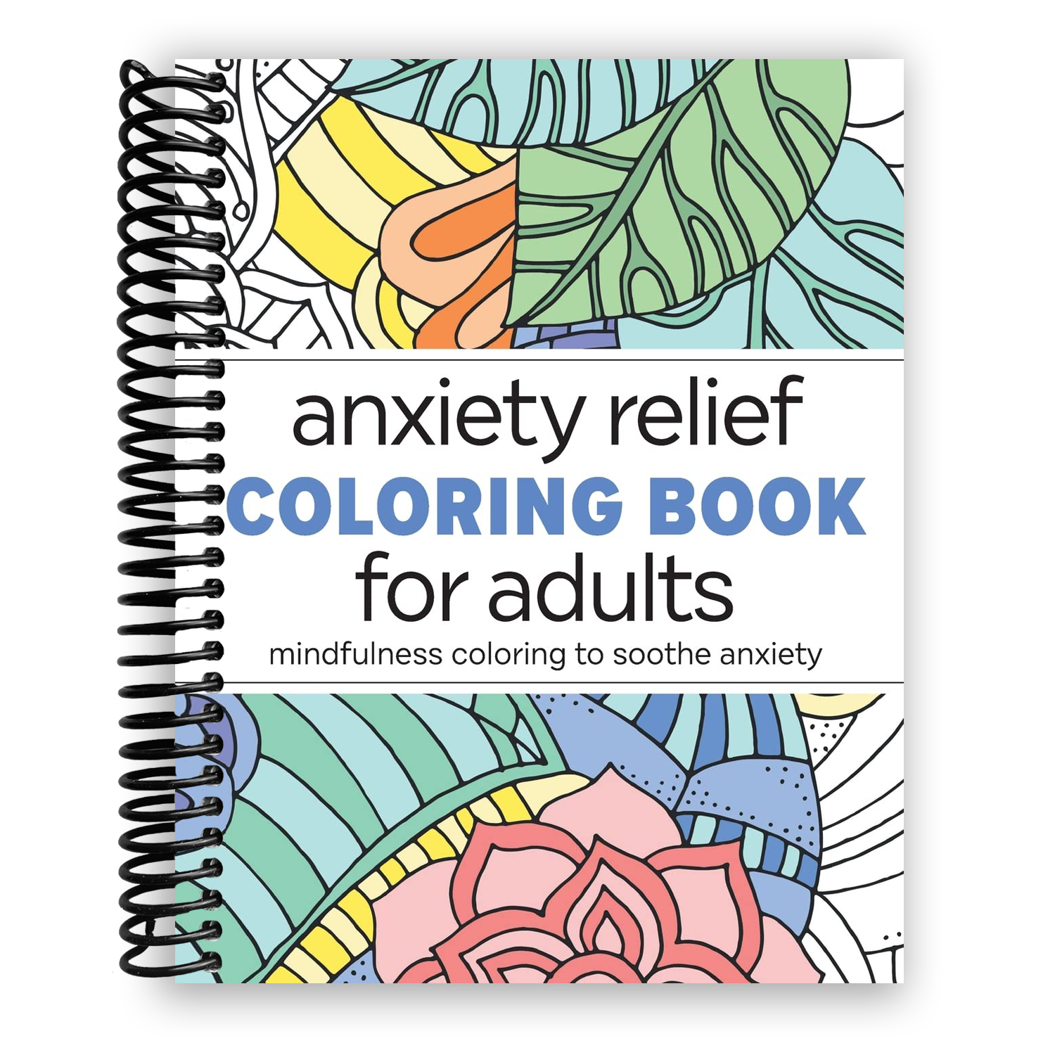 Mindmellow Coloring Book For Adults & Teens - 100 Stress Relief Designs For Mindfulness & Creativity - View #14