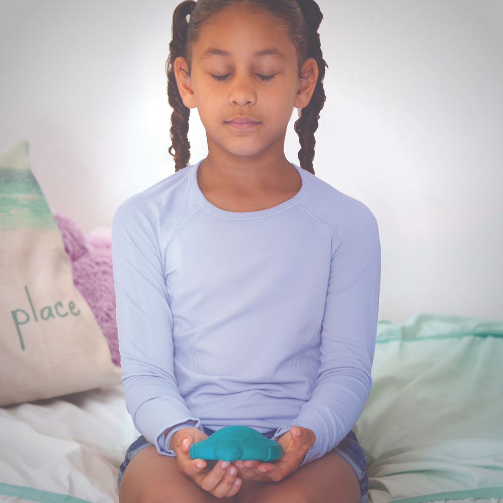 Kids screen-free meditation player to help kids sleep and reduce anxiety