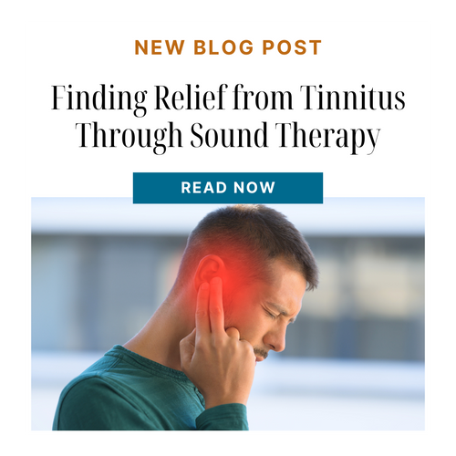 Finding Relief from Tinnitus Through Sound Therapy