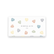 Affirmation Coloring Pencils box, printed with pastel love heart sweets