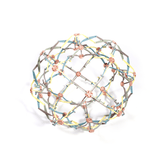 Mindfulness Magic Ball expanded open into a large lattice sphere