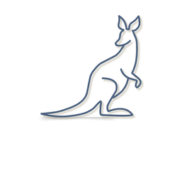 Kangaroo collection card