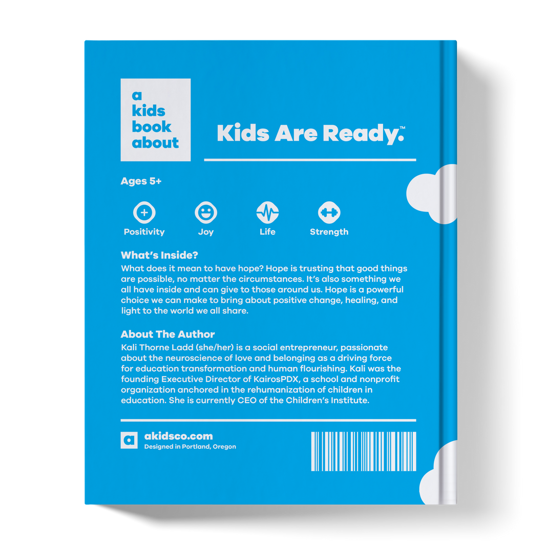 A Kids Book About Hope