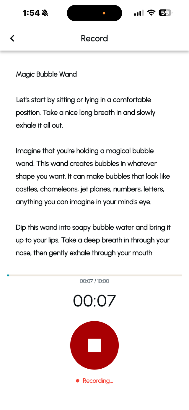 App screenshot