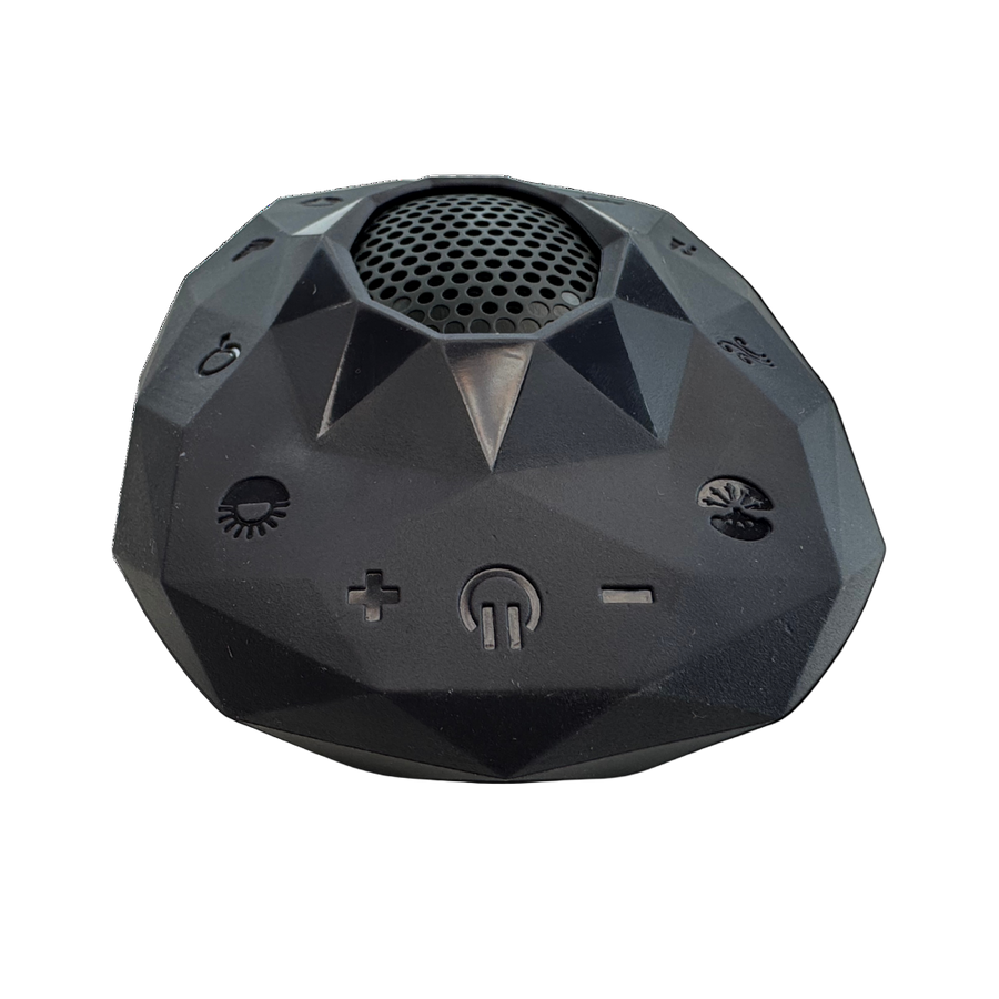 Zenimal+ in onyx, a faceted dark companion for teens and adults