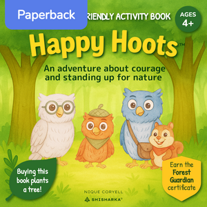 (Paperback Book) Happy Hoots – Story & Coloring Activities + Plants a Tree