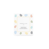 Mindful and Co Kids Worry Stones box, printed with pastel stone shapes