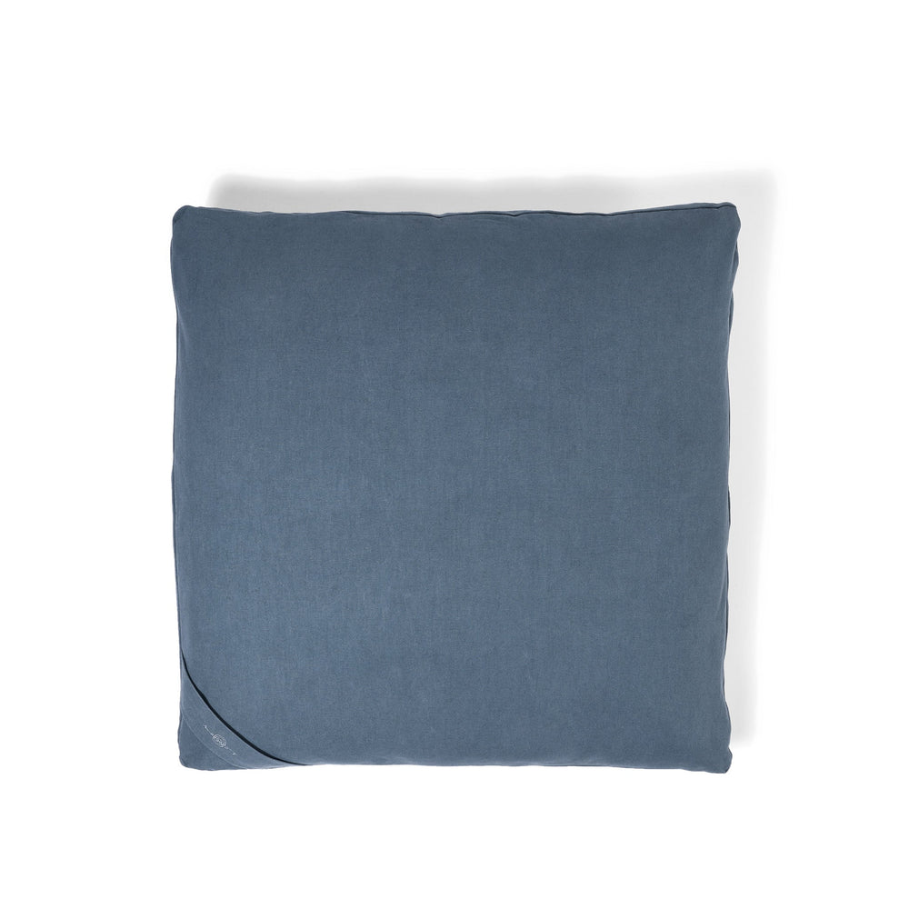 Organic Meditation Cushion Set - teal