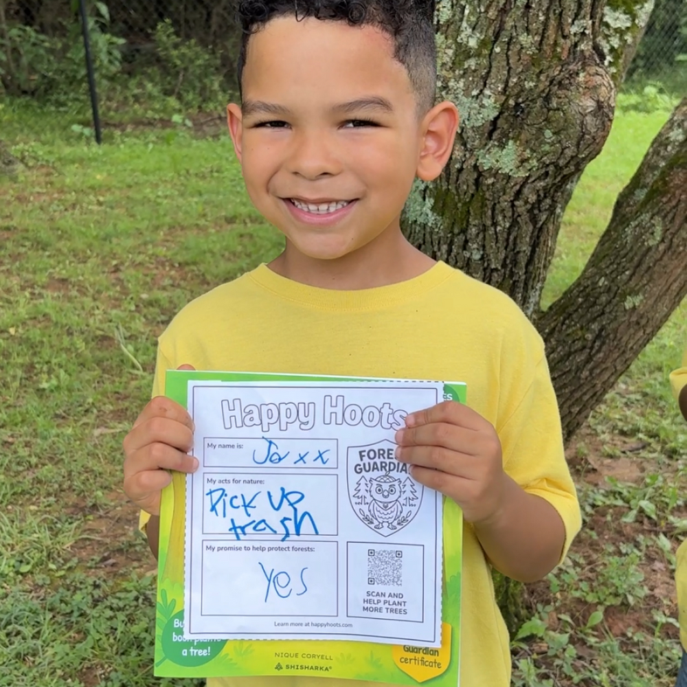 (Paperback Book) Happy Hoots – Story & Coloring Activities + Plants a Tree