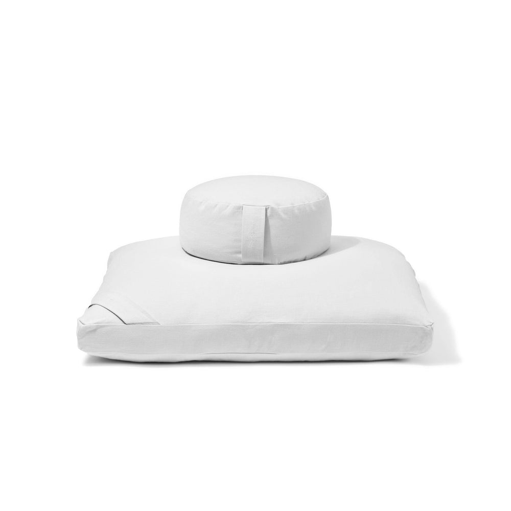 Organic Meditation Cushion Set - cloud