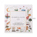 Yoga Flash Cards box, printed with watercolor animals and landmarks, 26 yoga cards for kids