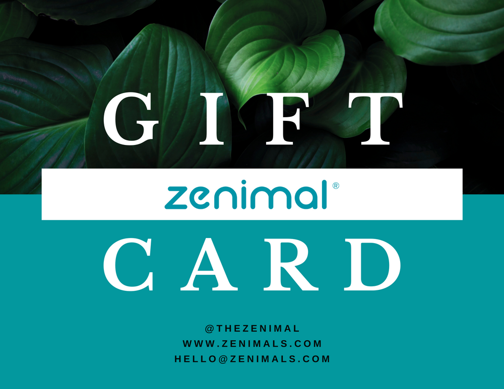 
            
                Load image into Gallery viewer, Zenimal Gift Card
            
        